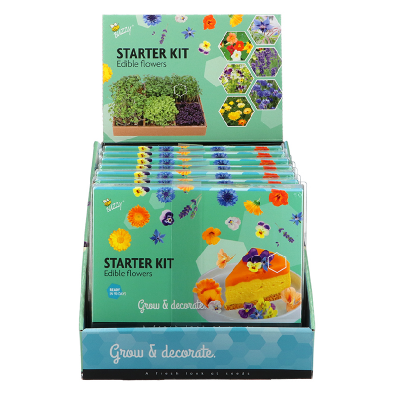 Buzzy® Starter kit Culinary Edible Flowers